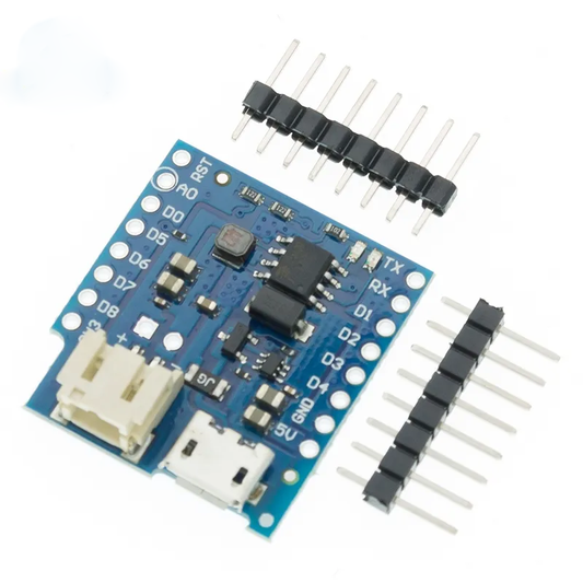 Battery Shield v1.2 (D1 Mini)