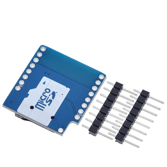 D1 Mini MicroSD Shield Back