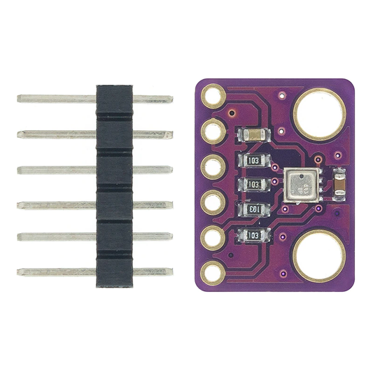 bme280 environmental sensors top view