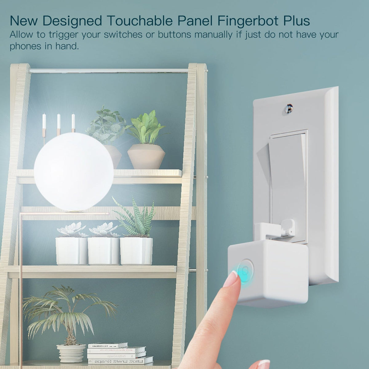 Moes Zigbee Smart Fingerbot Plus