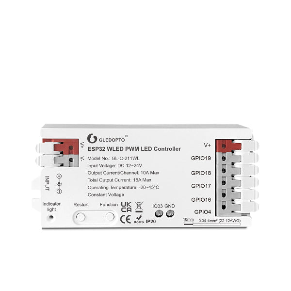 ESP32 WLED PWM LED Controller