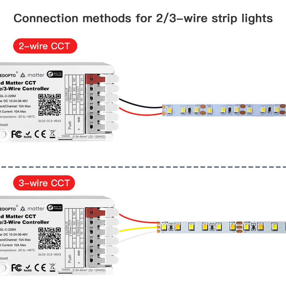 Thread Matter CCT LED Controller