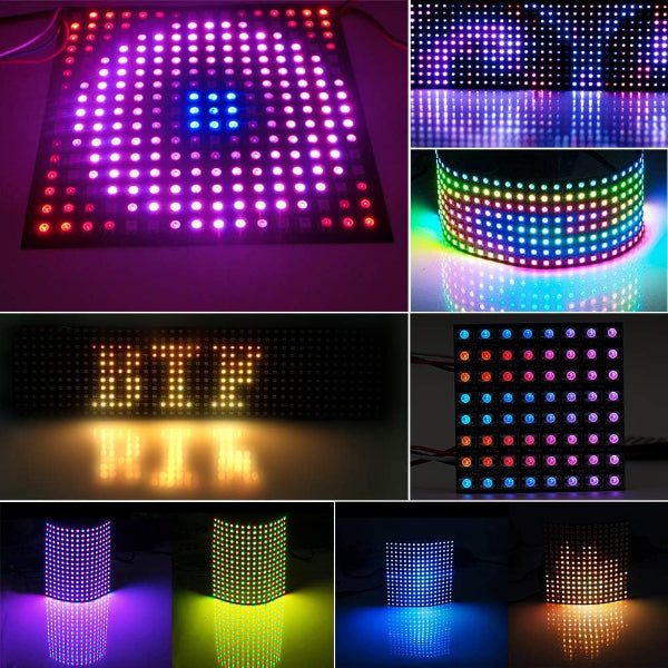5V WS2812B Flexible LED Matrix