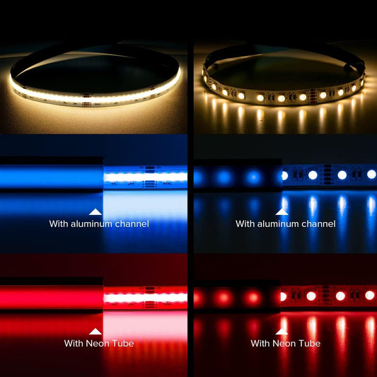 FCOB 24V RGBW 896 LED PWM LED Strip