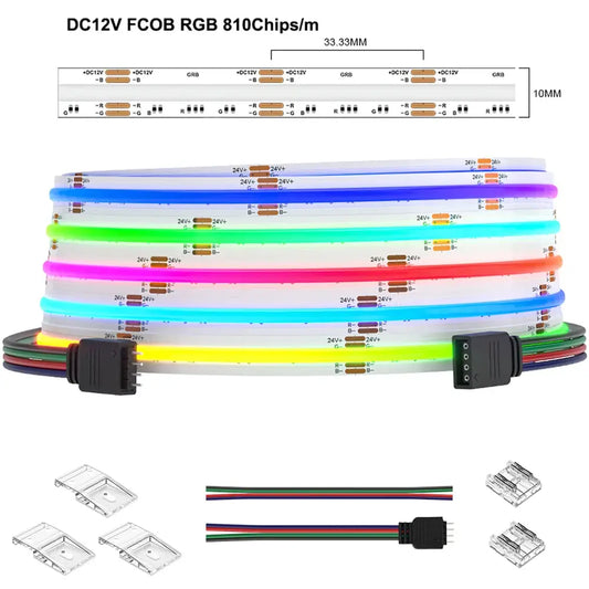 FCOB 12V RGB LED Strip