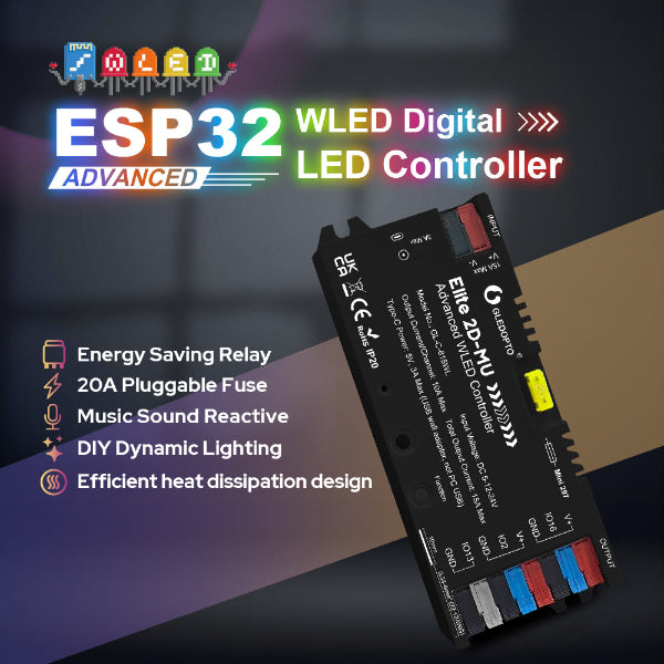 Elite 2D-MU WLED Addressable Controller
