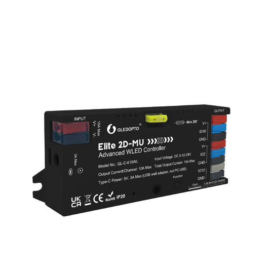 Elite 2D-MU WLED Addressable Controller