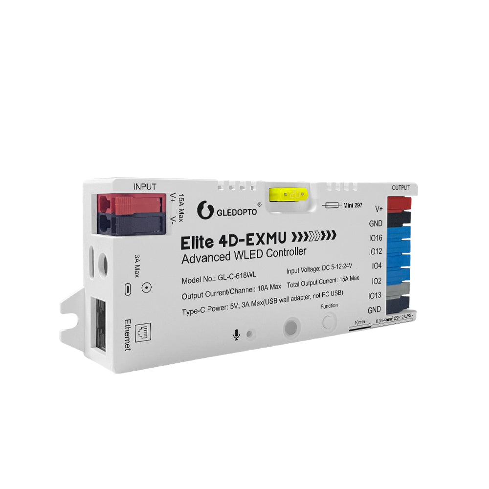 Elite 4D-EXMU WLED Addressable Controller