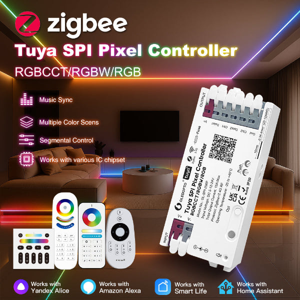 Zigbee Tuya SPI Pixel Controller