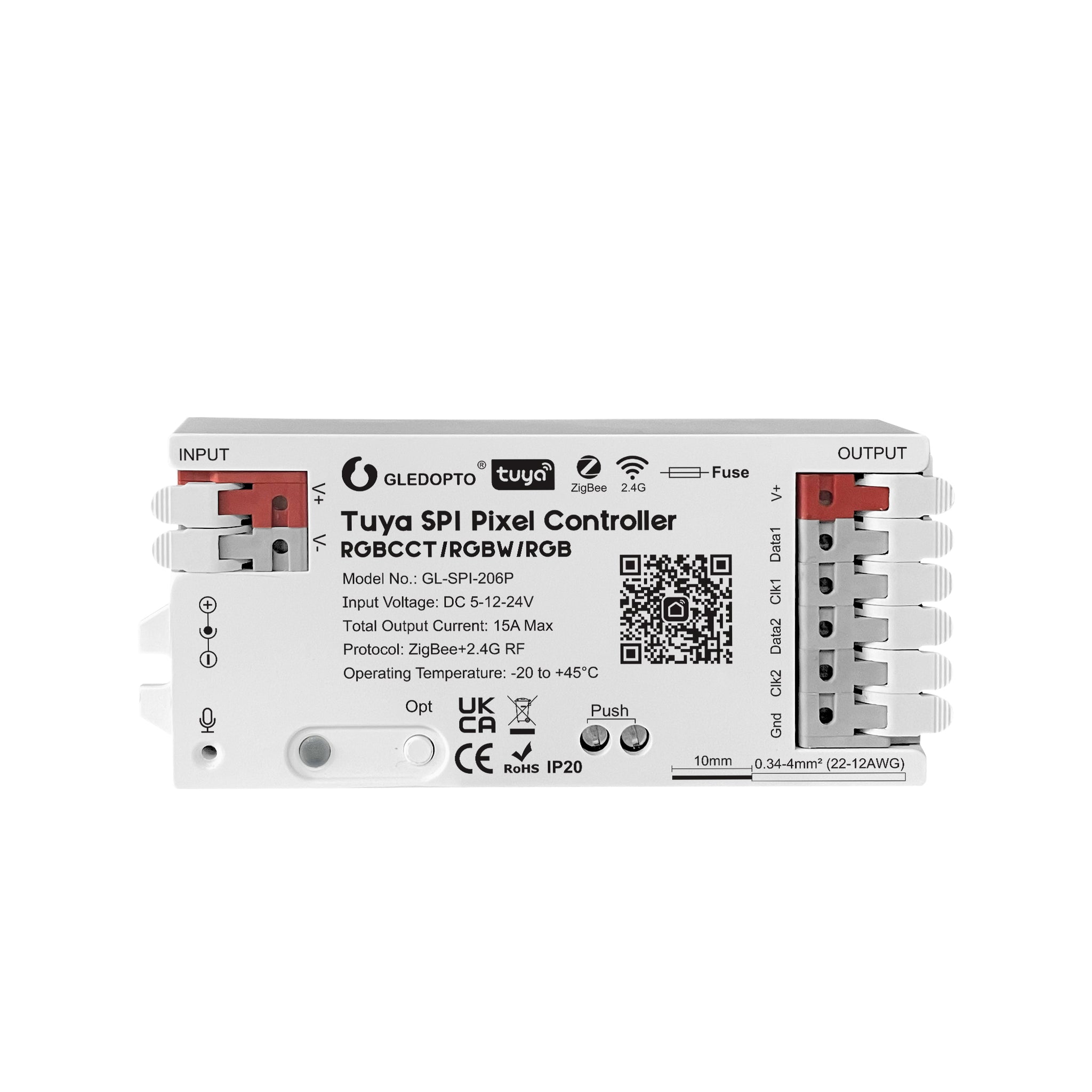 Zigbee Tuya SPI Pixel Controller