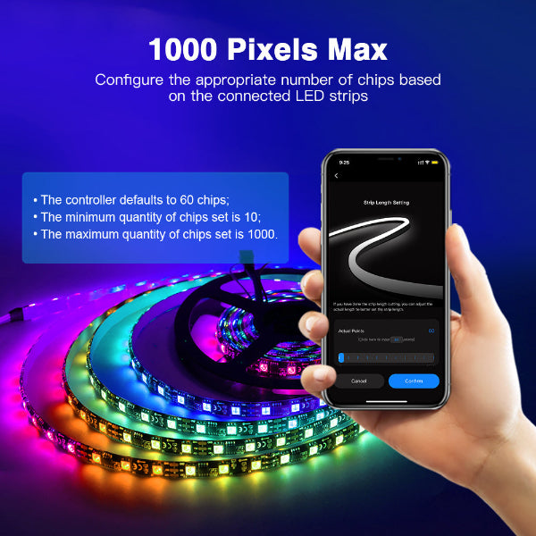Zigbee Tuya SPI Pixel Controller