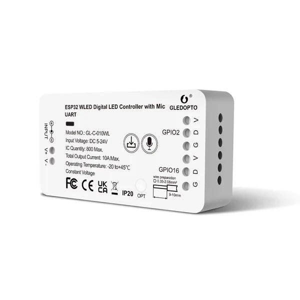 WLED ESP32 Addressable Controller