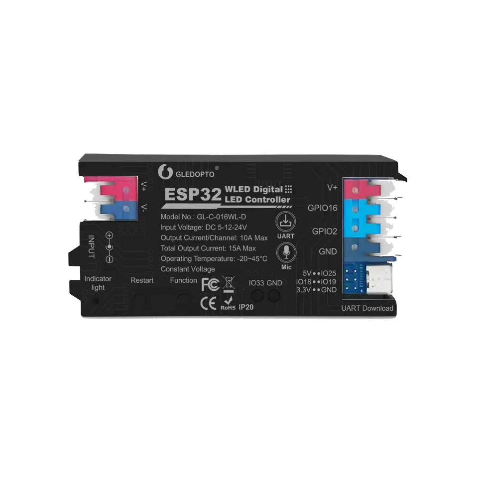 ESP32 WLED Digital LED Controller