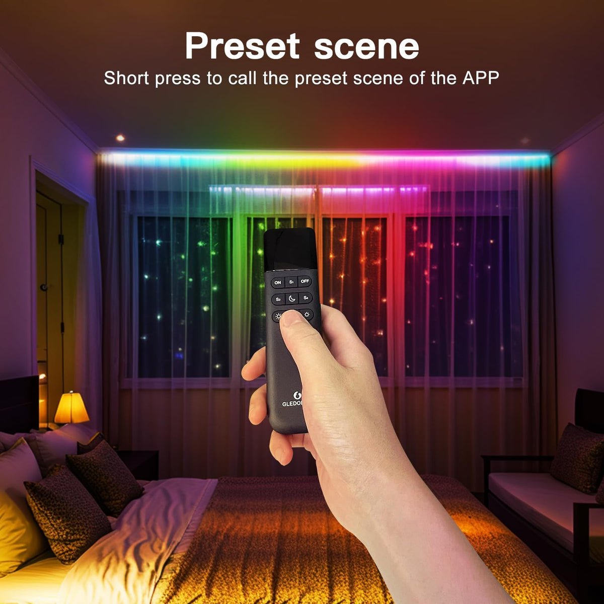 Gledopto WLED WiFi Remote Control 9-Keys