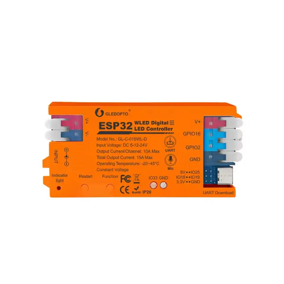 ESP32 WLED Digital LED Controller