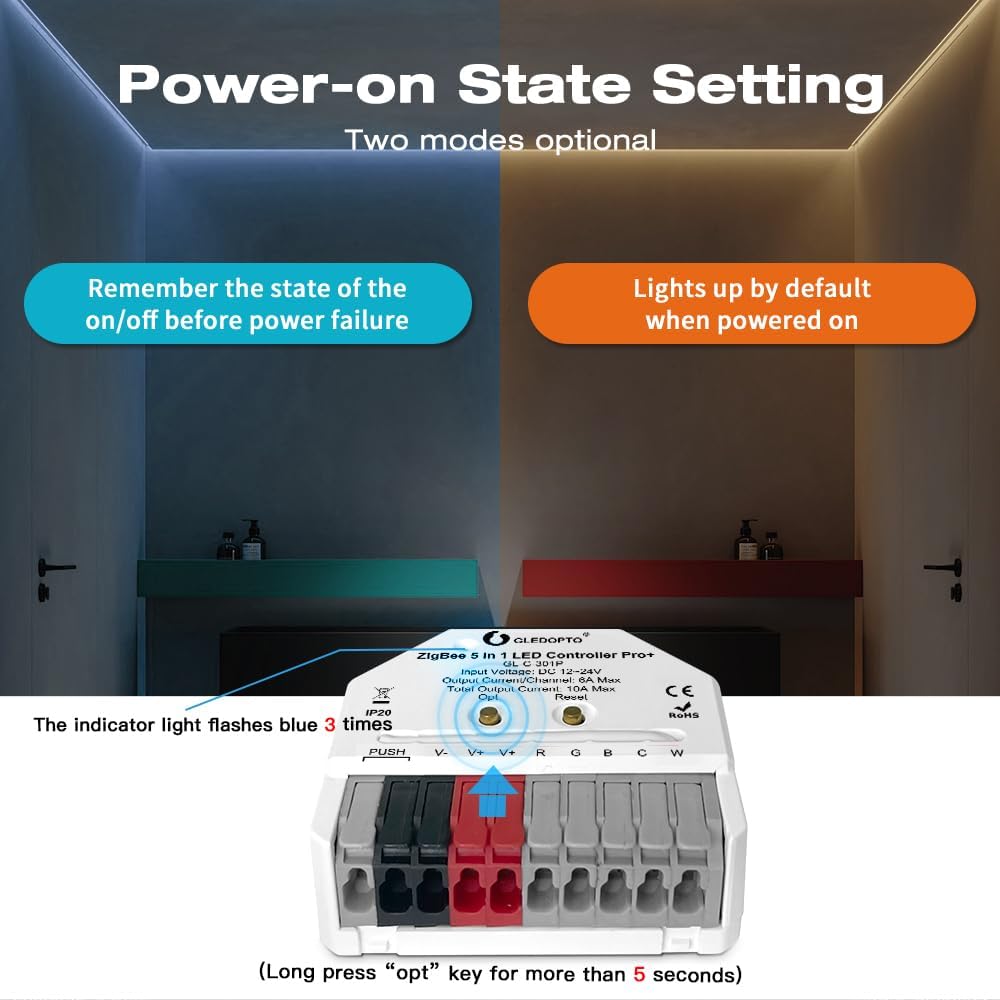 Zigbee Pro+ 5in1 Mini LED Controller