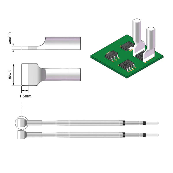 Sequre HT140 Soldering Iron Tips