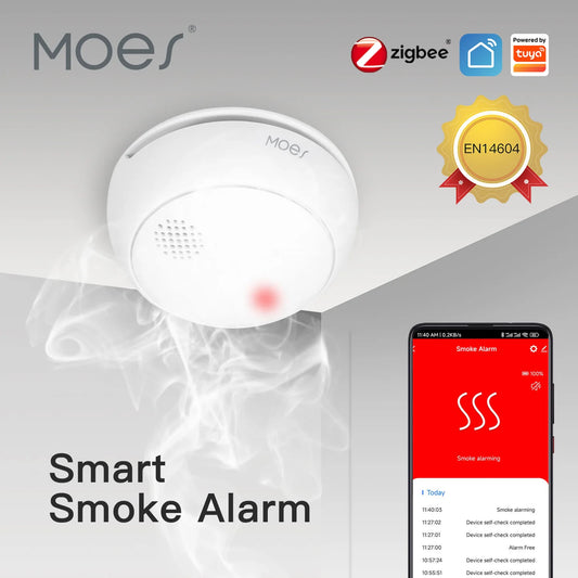 Moes Zigbee Smoke Alarm