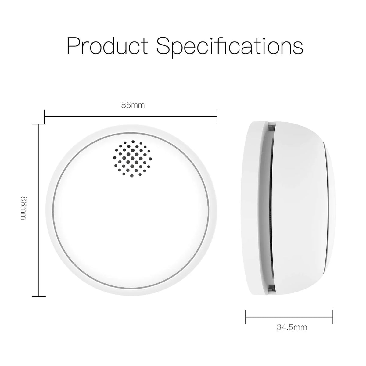 Moes Zigbee Smoke Alarm