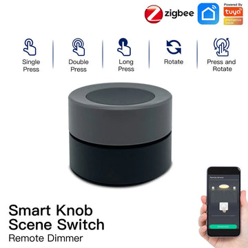 Zigbee Rotary Knob Scene Switch