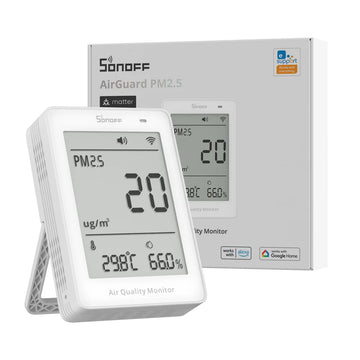 Sonoff AirGuard PM2.5 Matter Over Wi-Fi Air Quality Monitor