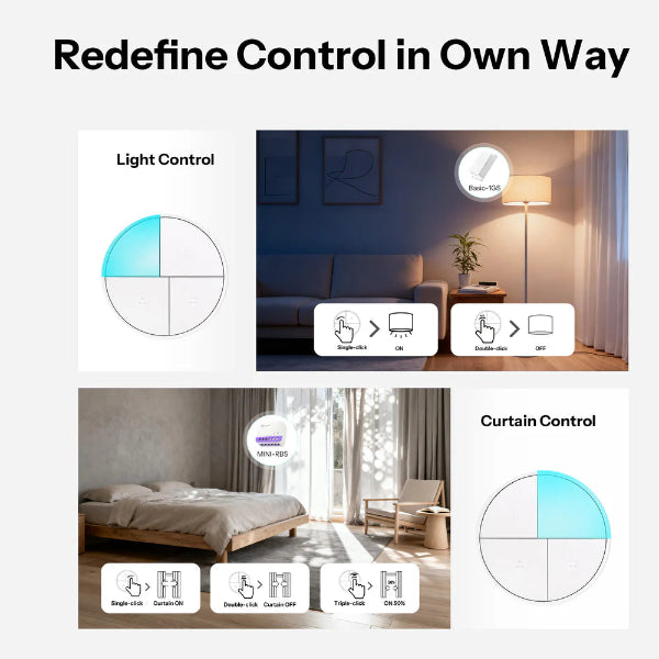 Sonoff Orb Zigbee 4-in-1 Smart Scene Button