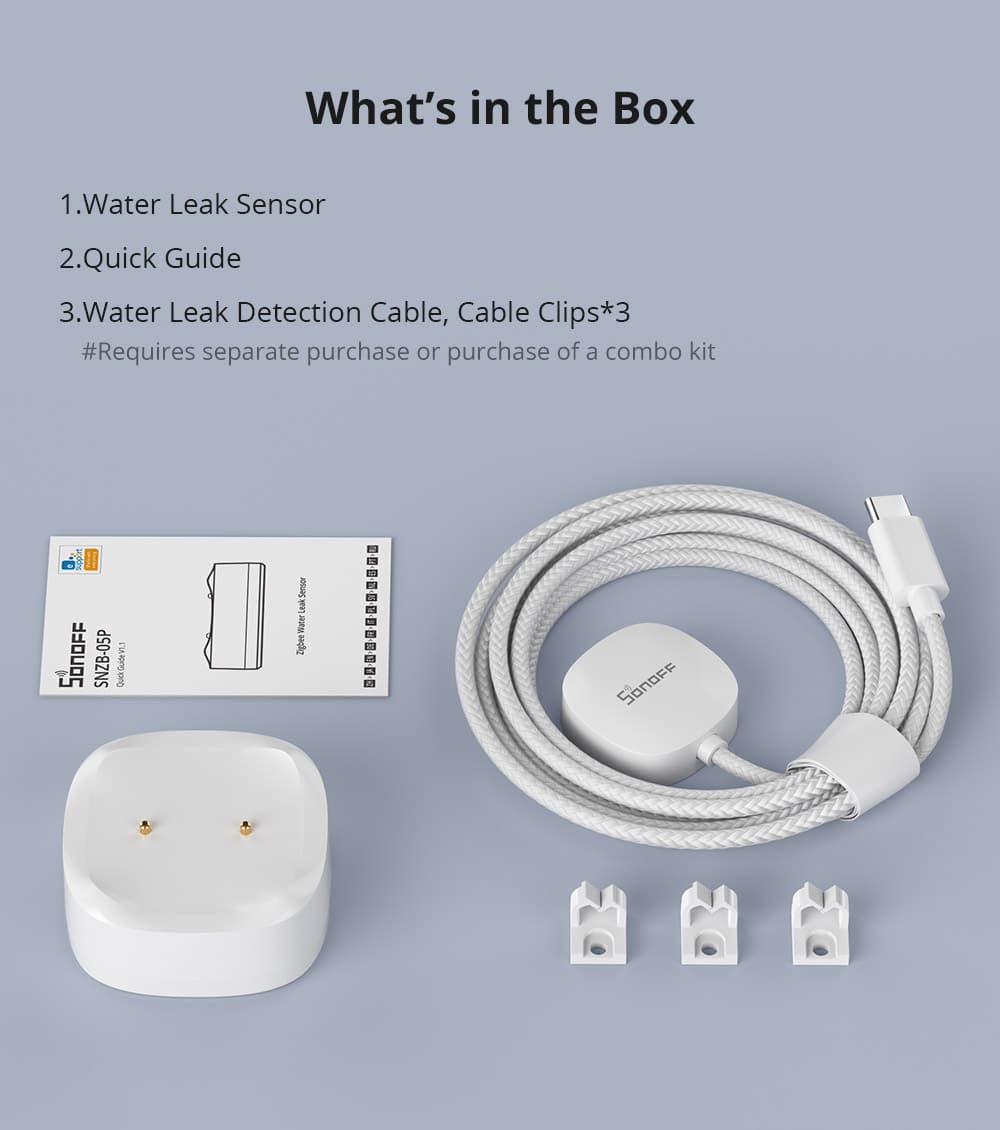 Sonoff Zigbee Leak Detector