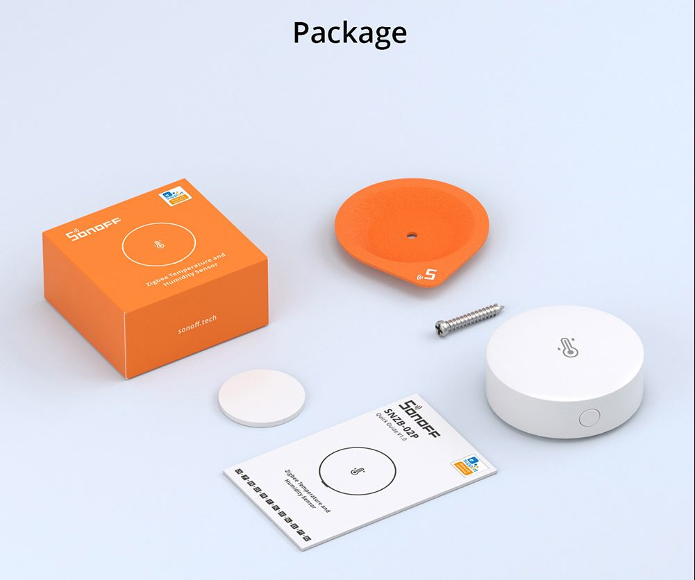 Sonoff Zigbee Temperature And Humidity Sensor