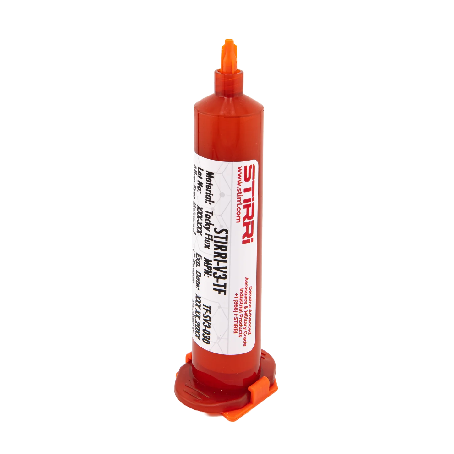 Chip Quik No-Clean Tack Flux – Halogen-Free, 10cc Syringe With Plunger & Tip, ROL0, For SMD Rework, BGA & Lead-Free Soldering
