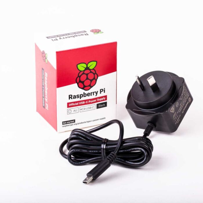 Raspberry Pi 4 Power Supply - USB-C 5.1V 15.3W