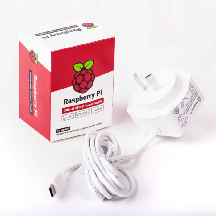 Raspberry Pi 4 Power Supply - USB-C 5.1V 15.3W