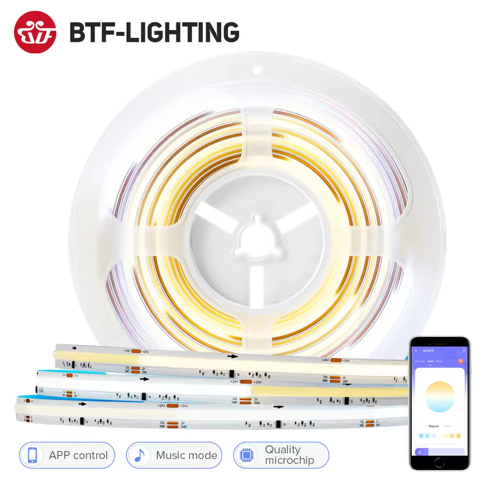 FCOB 24V Addressable SPI CCT LED Strip