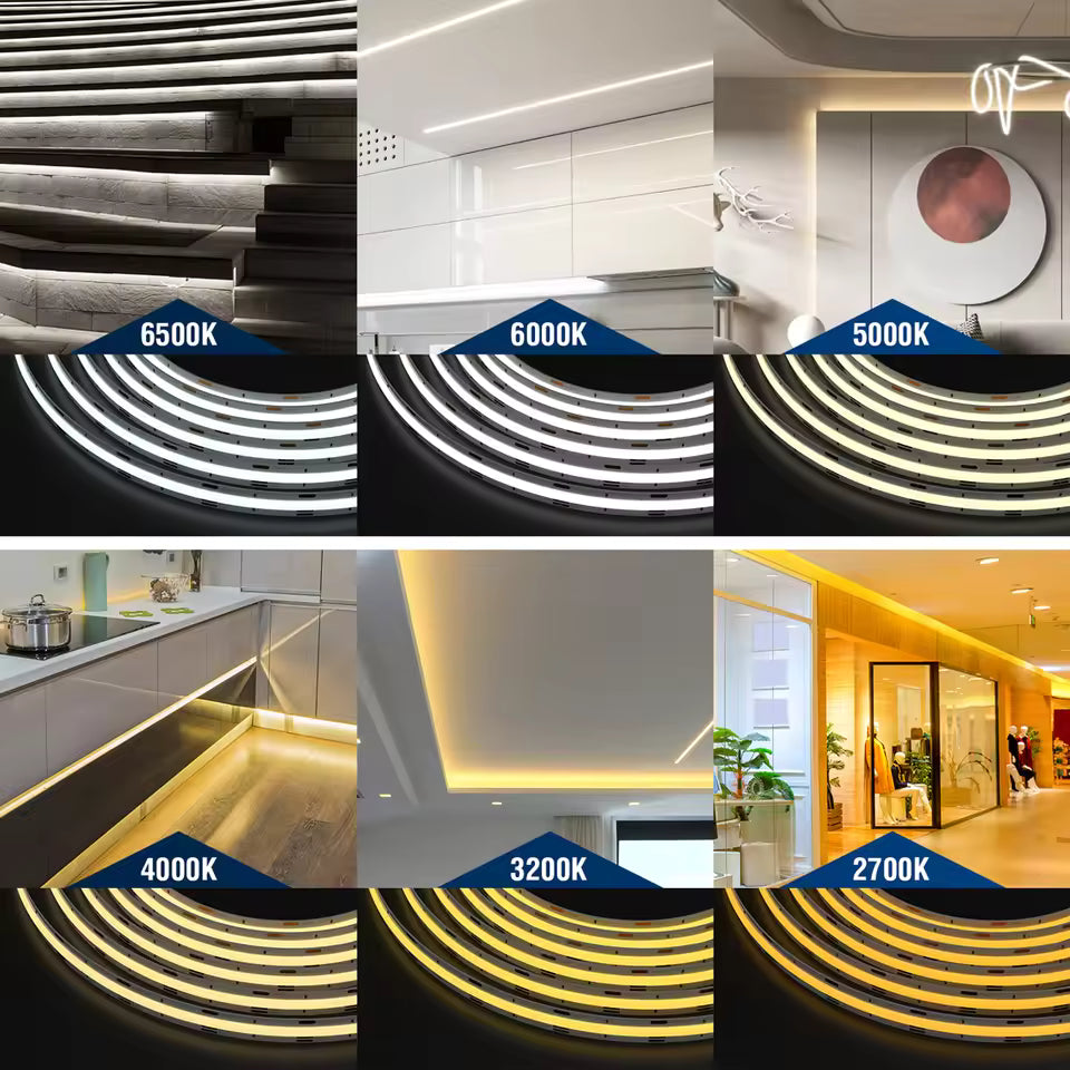 FCOB 24V Addressable SPI CCT LED Strip