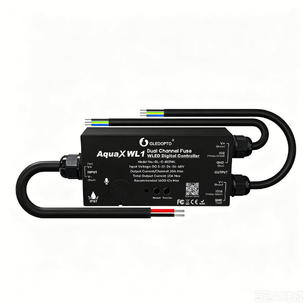 AquaX WL1 Dual Channel WLED Controller IP67