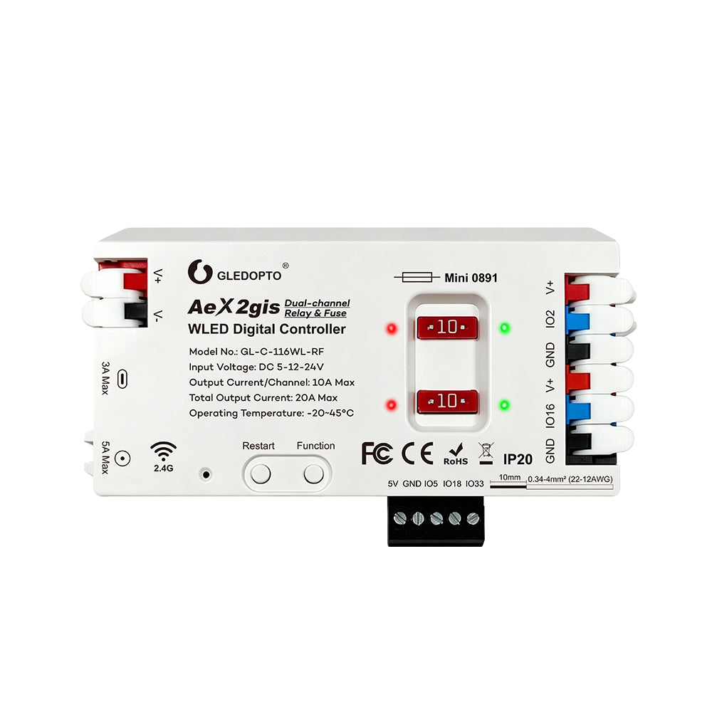 AeX2gis Dual-Channel WLED Controller