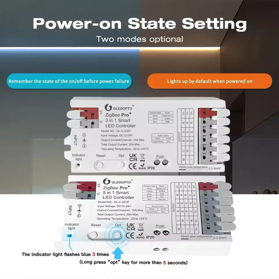 Zigbee Pro+ 5in1 LED Controller