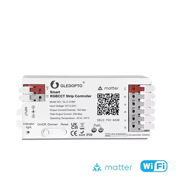 Smart RGBCCT Matter LED Controller
