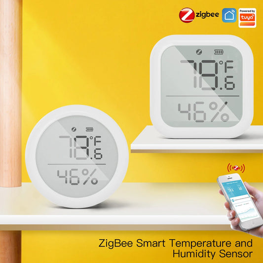 Zigbee Temperature Humdity Sensor LCD Display