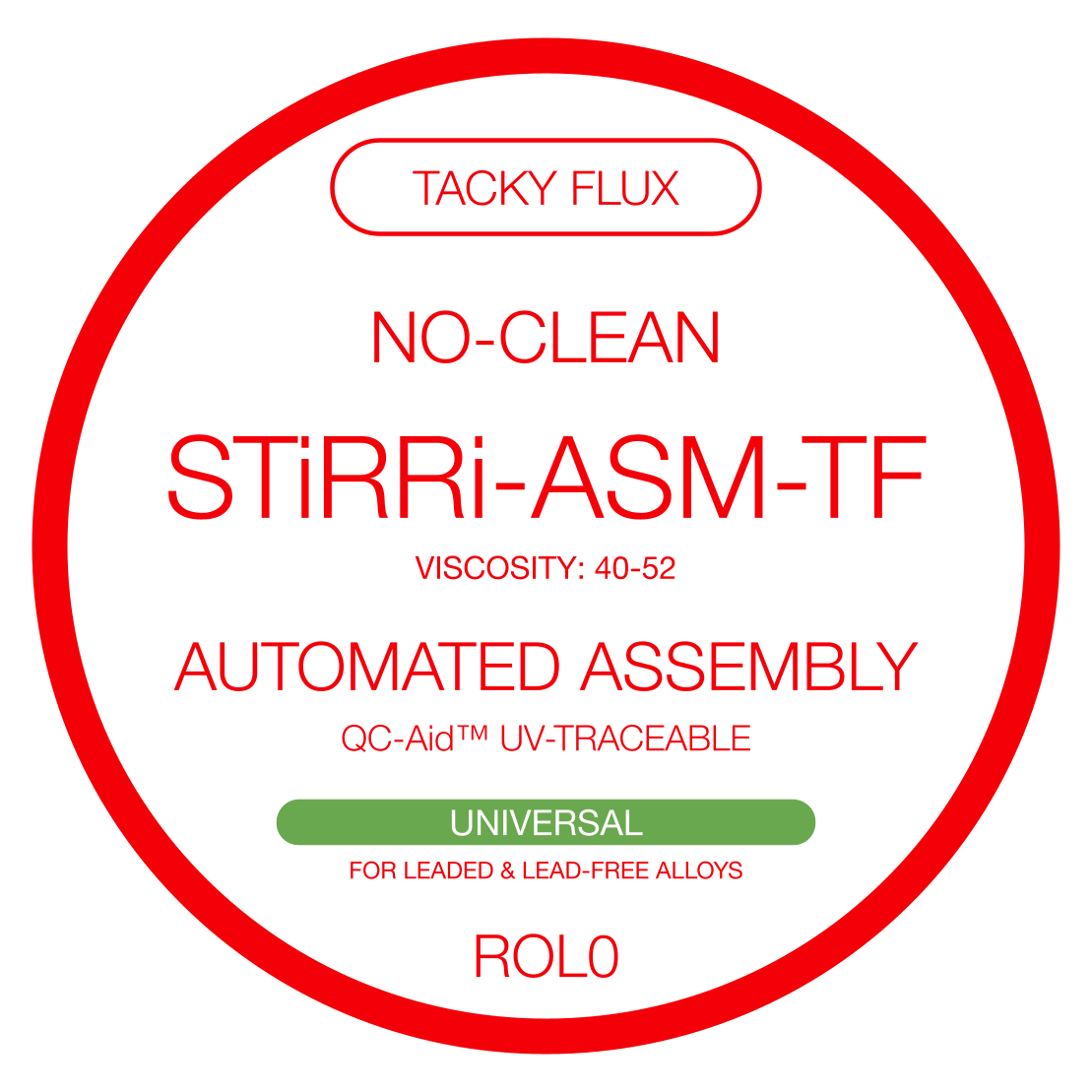 ASM-TF Tacky Flux (ROL0)