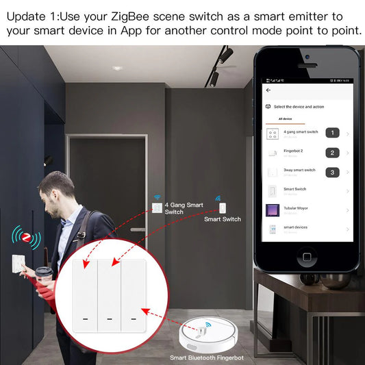 Zigbee Smart Scene Switch