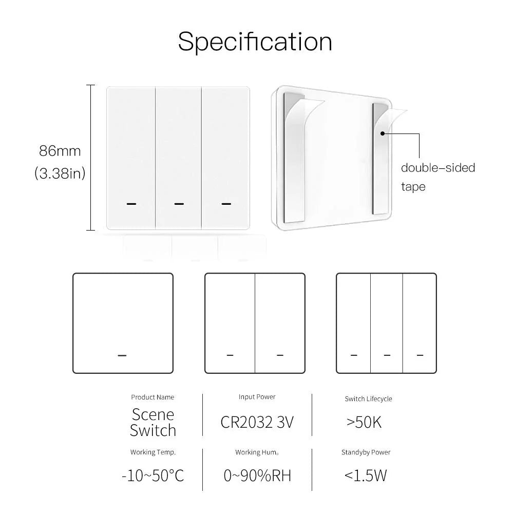 Zigbee Smart Scene Switch