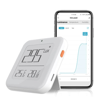 Zigbee Light Temperature Humdity Sensor eInk Display