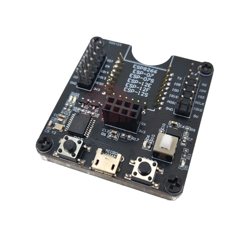 The ESP8266 Programmer and Test Burner Development Board ESP-07 ESP-12