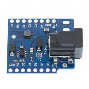 dc power shield for wemos D1 mini